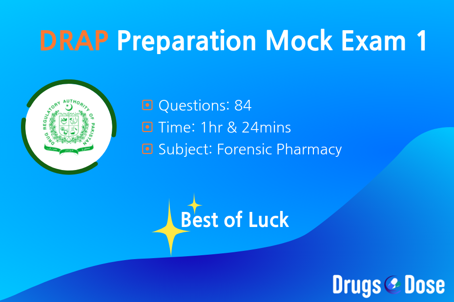 DRAP Preparation Mock Exam 1